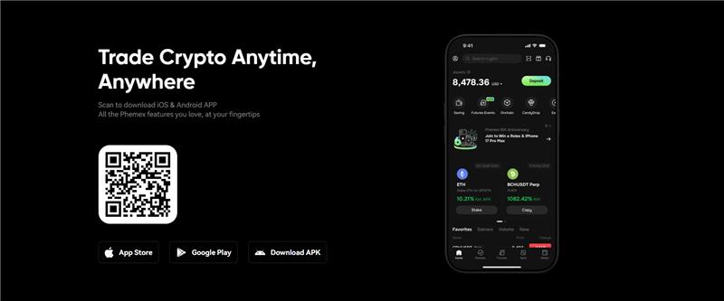 Phemex Mobile App