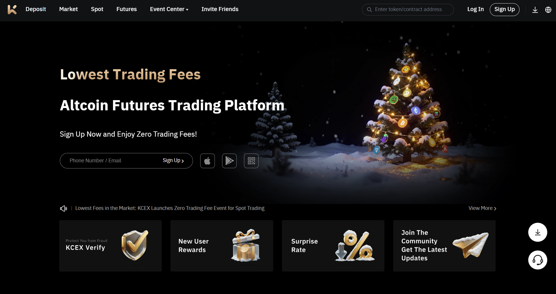 KCEX non kyc crypto exchange