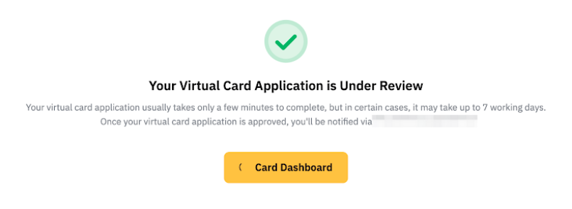 Submitting your Information for Virtual Bybit Car Application