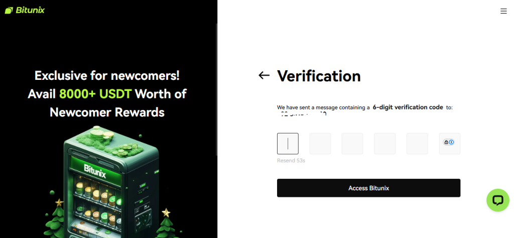 Bitunix Exchange verification