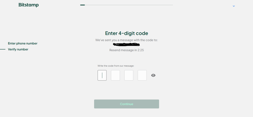 Bitstamp kyc review: Mobile verification process
