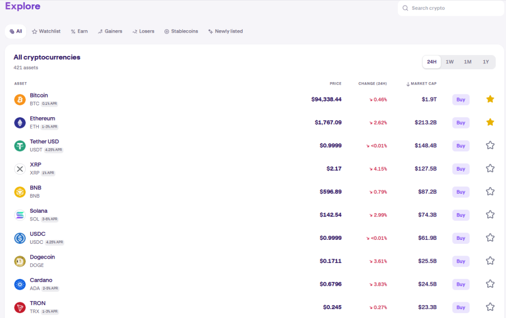 Kraken review: supported cryptocurrencies