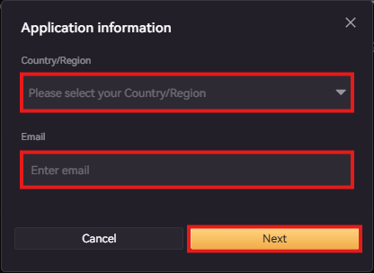LBank become a lead trader application