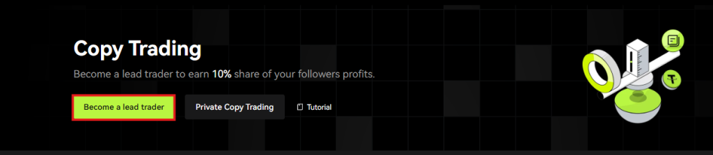 Bitunix copy trading page