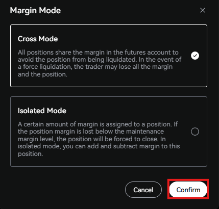 LBank Futures Trading Tutorial: Margin Trading Mode