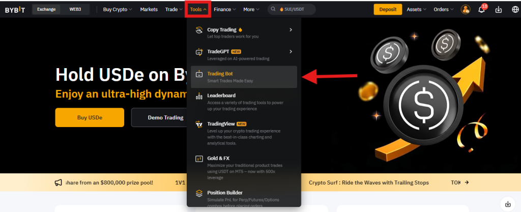 Bybit trading bot
