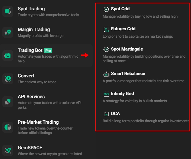 Trading bots on KuCoin