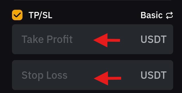 Bybit App Spot Trading Tutorial: TP/SL basic