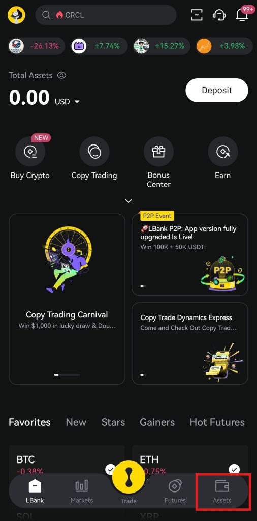 LBank App Withdrawal Tutorial