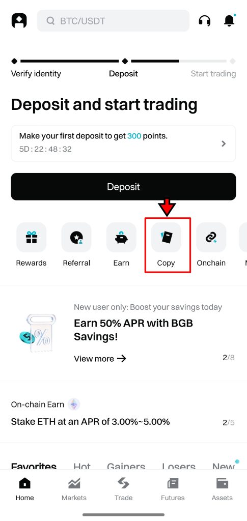 Bitget App Copy Trading Tutorial