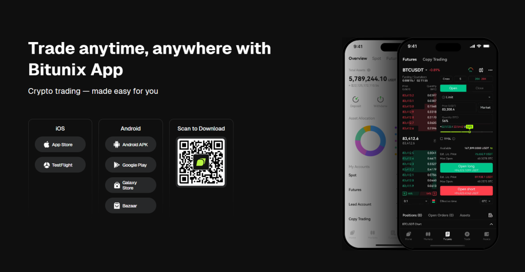 Bitunix App Tutorial