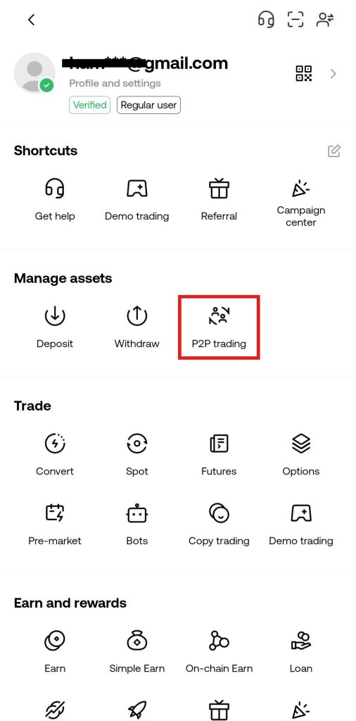 OKX App Buy Crypto Tutorial: Express buy option