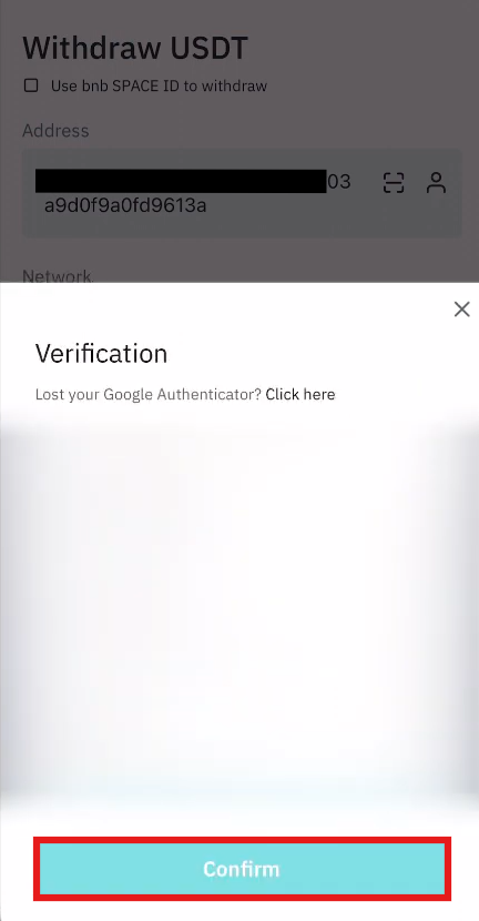 BitMart App Withdrawal Tutorial: Withdrawal 2FA