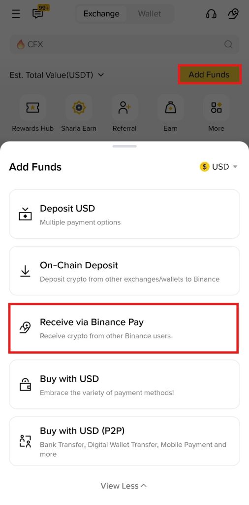 Binance App Fiat deposit Tutorial: Binance pay